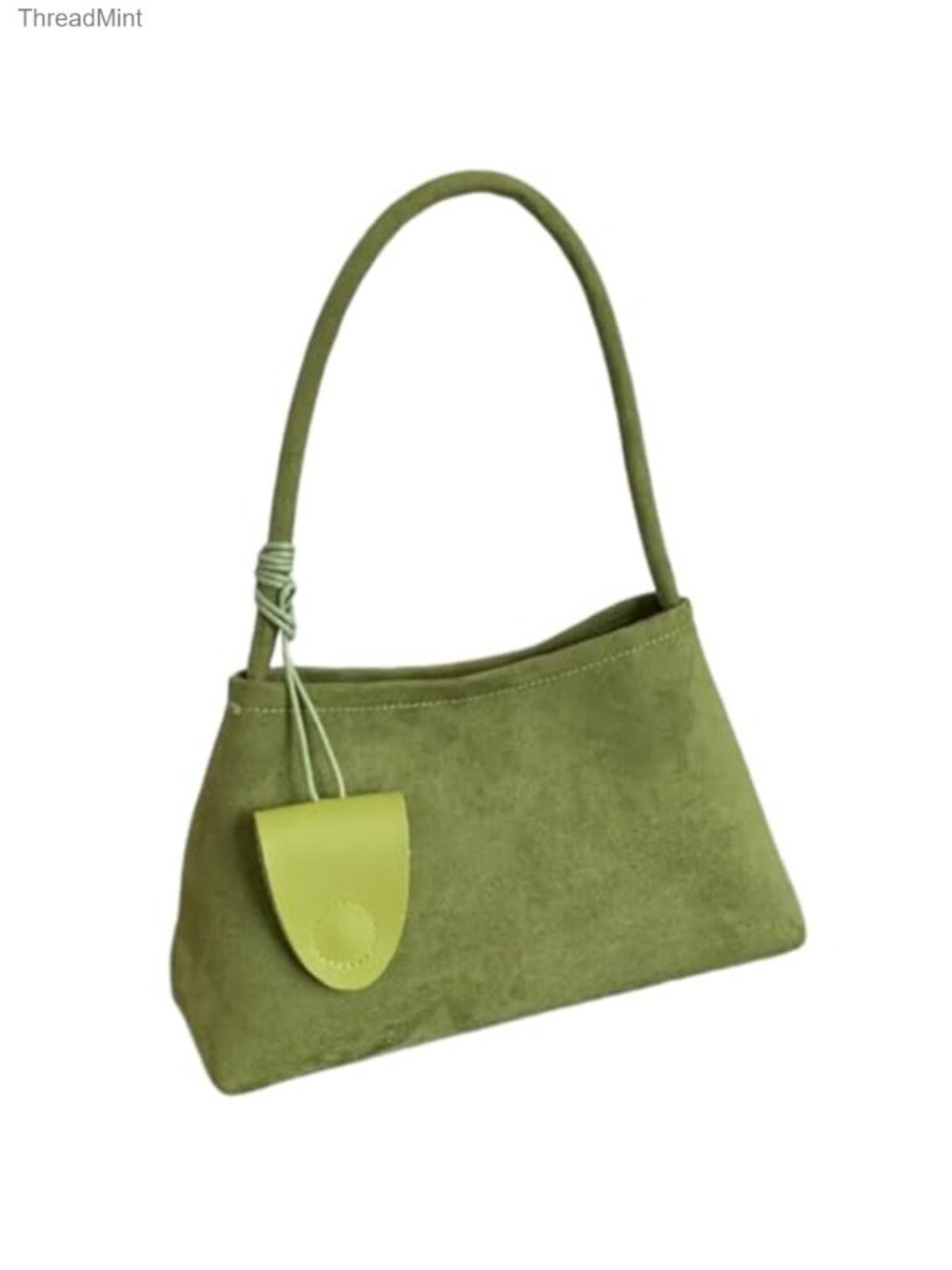 Suede Faux Leather Top Handle Satchel Hobo Purse Set with Zipper